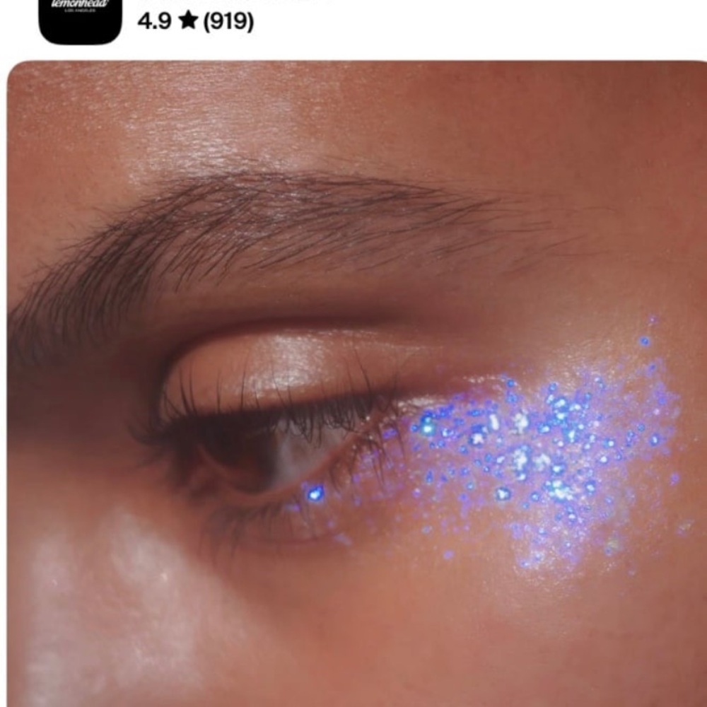 Lemon head la space dust eye glitter